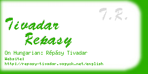 tivadar repasy business card